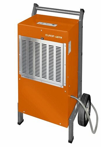 MMXX luchtontvochtiger, 820 watt, traploos 80 liter/24 uur, 61050