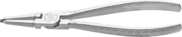 Hazet borgveertang, standaard: DIN 5256 vorm C, oppervlak: verchroomd, staalgrijze punt, lengte: 180 mm, 1846A-2