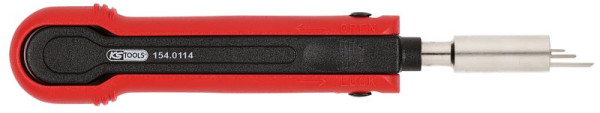 KS Tools kabelontgrendelingsgereedschap voor platte bussen 1,2 mm, 2B, 154.0114