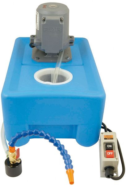ELMAG koelvloeistofsysteem 9 l compleet, met dompelpomp 230 volt, 9 W, 24 l/min, max opvoerhoogte 2,5 meter, 370x250x310 mm, 16078
