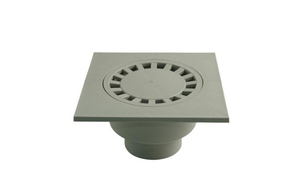Marley huis- en tuinafvoer 198 x 198 mm, DN 75, 067421