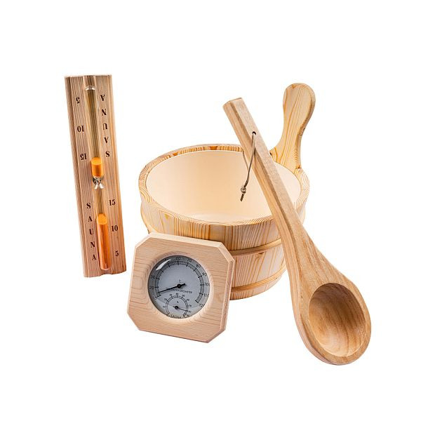 HOME DELUXE saunaaccessoires 5 stuks - Q PREMO, 4206