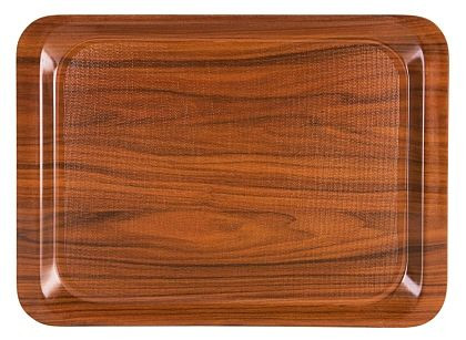 Contacto dienblad 44 x 32 cm decor: walnoot, 3401/444