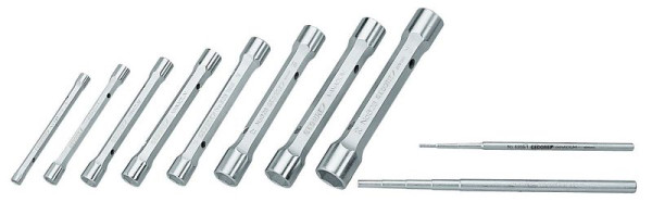 GEDORE dubbele dopsleutelset met draaipennen, 6528730