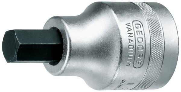 GEDORE schroevendraaierbit 1'' voor binnenzeskantschroeven, 17 mm, 6181010