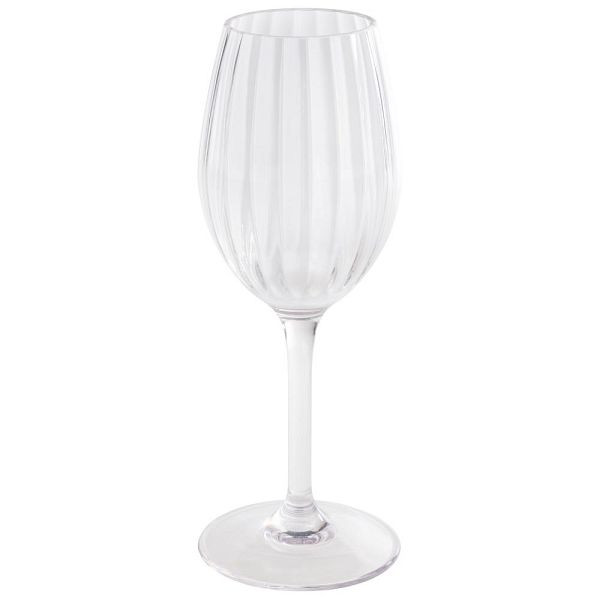 APS witte wijnglazen van Tritan-kunststof in transparant, Ø 8 cm, hoogte: 21,5 cm, 320 ml, verpakking van 12, 10541