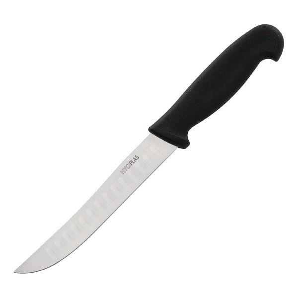 Hygiplas gekarteld schilmesje zwart 12,5cm, C420