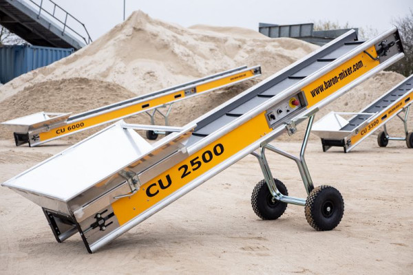 Baron transportband CU2500, 2,5 m HD + 1x230V, 30000