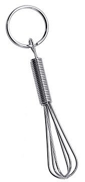 Contacto sleutelhanger garde verchroomd met ring, 7654/004