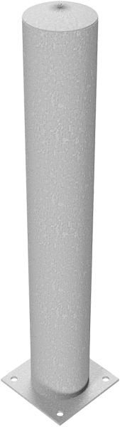 Schake stalen buispaal Ø 152 x 3,2 mm voor deuvels, thermisch verzinkt, totale lengte: 1000 mm, 40153