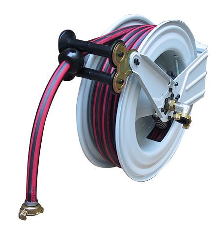 Ebinger slanghaspel OSM 510, max. 15bar / 90°C, 20m - 1/2" rubberen slang ET, 1.510.104