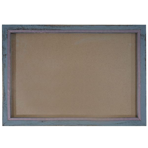 Mendler fotolijst T248, fotolijst houten lijst wandlijst, 36x51cm shabby look landhuis, grijs, 36371