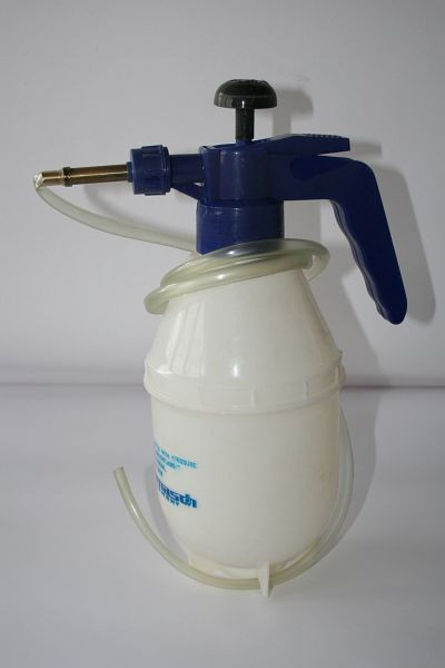 ELMAG koelvloeistofdrukfles 1,5 l, compleet met slang, 62099