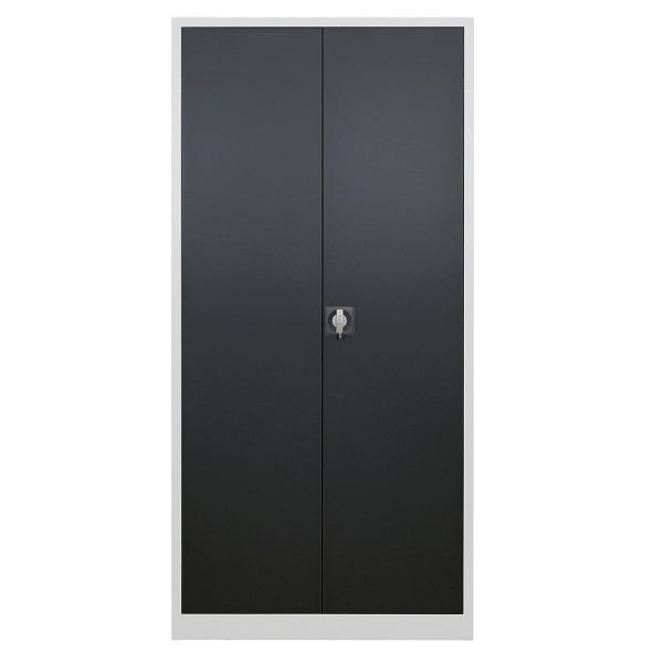 ADB draaideurkast 195x92x60cm, RAL7035 / 7016, antracietgrijs, 40756