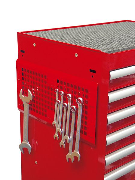 Projahn magnetische geperforeerde wand 450mm met 10 haken, tot 6kg, 5912