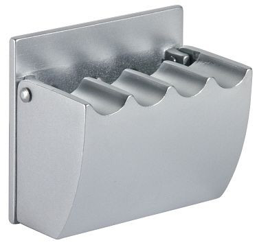 Contacto wandasbak van licht metaal, geanodiseerd, 538/085