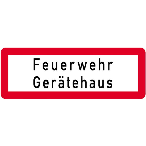 Steen HGS speciaal bord, brandweermaterieelhuis, 597 x 210 mm, 14957