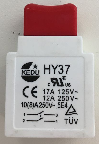 ELMAG MICRO schakelaar met knop voor handgreep voor alle MKS - 'CE', 9708281