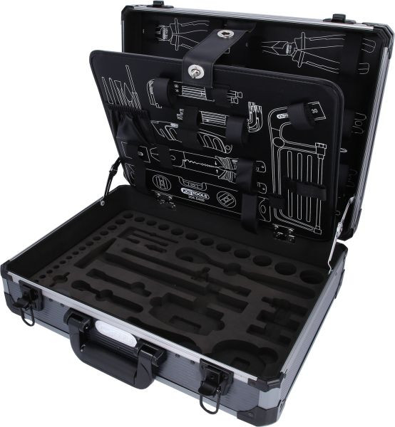 KS Tools aluminium lege koffer voor 911.0727, 911.0727-99