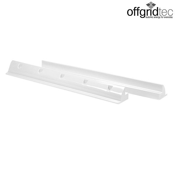 Offgridtec zonnepaneelspoiler wit 68cm beugel heavy duty, 8-01-006565