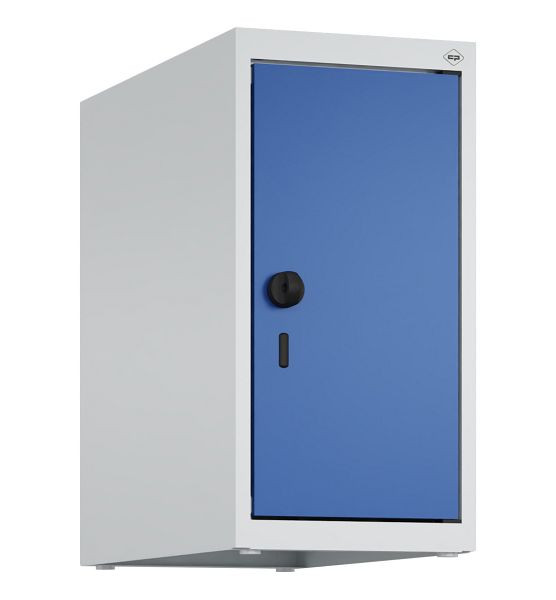 C+P kastopzet Classic PLUS, bovenkast, 7035/5010, veiligheidsdraaisluiting, 500x250x500mm, 1 vak, 080090-19 S10003