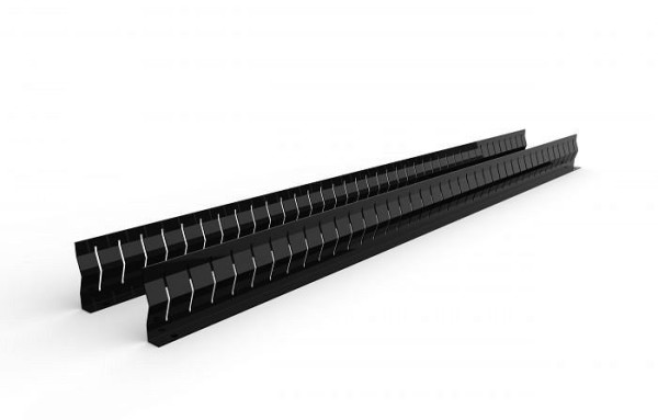 Boxo voor- en achterkant voor ladeverdelers 750x62 mm, VE: 2 stuks, DD009-A01C
