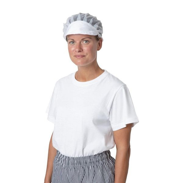 Whites kap met piek wit, B226