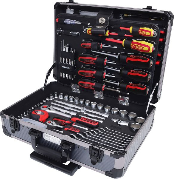 KS Tools 1/4"+1/2" universele gereedschapsset, 130-delig, 911.0630