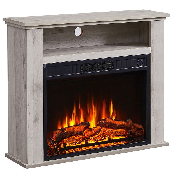 BALDERIA elektrische haard Frida, 2000 W, kleur: grijs eiken, EF447A-MT447B-GBO