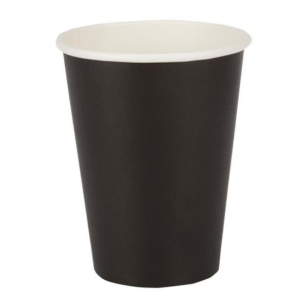 Fiesta Coffee To Go mok 340ml zwart x1000, VE: 1000 stuks, GF042