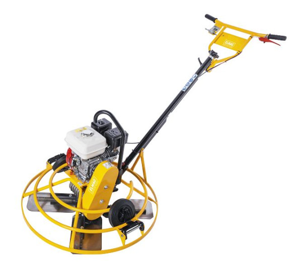 ELMAG troffel FGB-92, met Honda motor GX160, Ø 900 mm, inclusief centrifugaalkoppeling en transportwielen, 63092