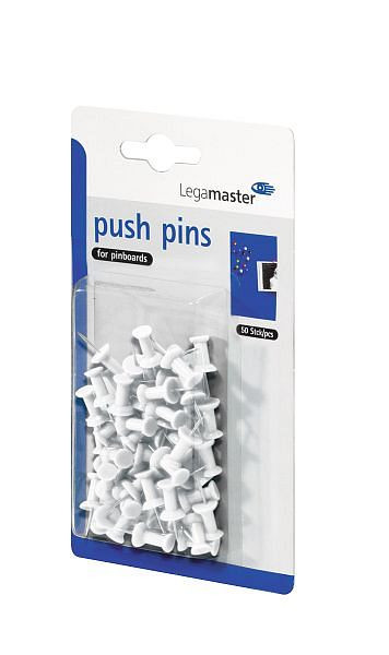 Legamaster push pins wit, VE: 50 stuks, 7-145119