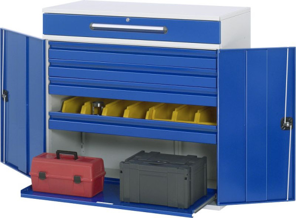 RAU zijkast sta bureau, 4x binnenladen, 1100x1060x520 mm, 07-1100-M33.11