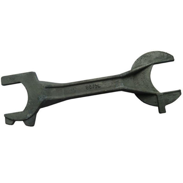Stein HGS HGS steeksteeksleutel voor bodemdop van grijs gietijzer, bk55000