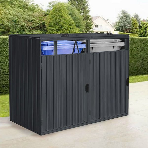 HOME DELUXE vuilnisbak CUBO 4x 240 l, 49889