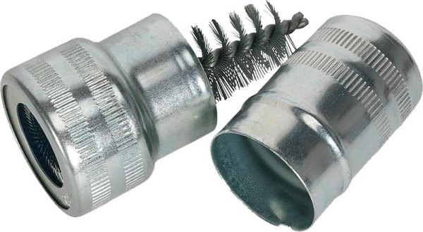 Kunzer accupoolborstel (vernikkeld), 7BPB01