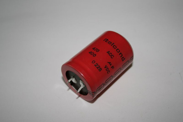 ELMAG condensator 470 µF, 400 volt, voor omvormer HANDY, 9505055