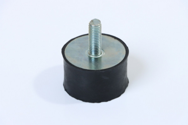 ELMAG rubberen buffer Ø 50 x H: 30 mm, AG M10 x IG M10, 11985