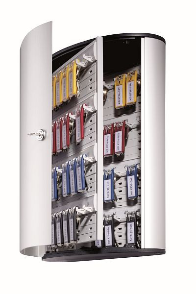 DURABLE KEYBOX 48, zilver, sleutelkastje voor 48 sleutels, 195423