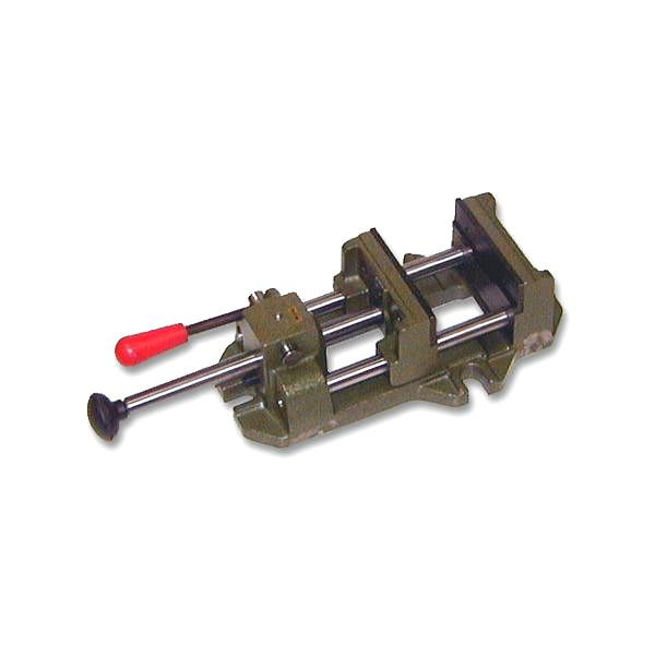 ELMAG snelwisselbankschroef, QUICK GRIP, 4' / 100 mm, inclusief 1 prismabekken, spanwijdte 100 mm, 16091