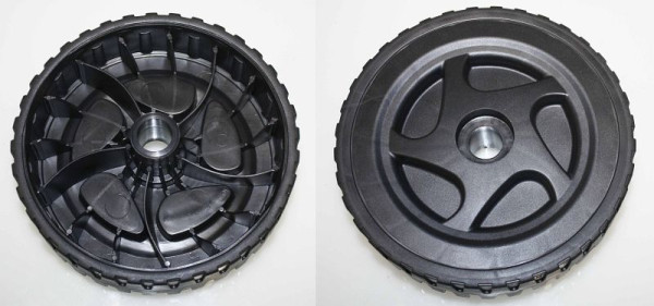 ELMAG PVC wiel, inclusief wieldop, Ø 175 x 40 mm breedte: 20 mm voor DIGICAR 900, 9505308