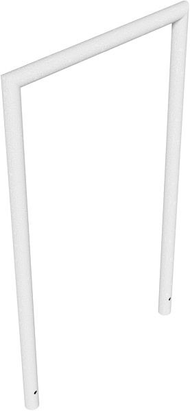 Schake buisbeugel van stalen buis Ø 48 x 2,5 mm, totale breedte 700 mm, thermisch verzinkt, 447_11