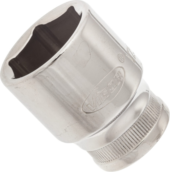 VIGOR dopsleutelinzet, hol vierkant 12,5 mm (1/2 inch), buitenzeskantprofiel, 23 mm, V2569N