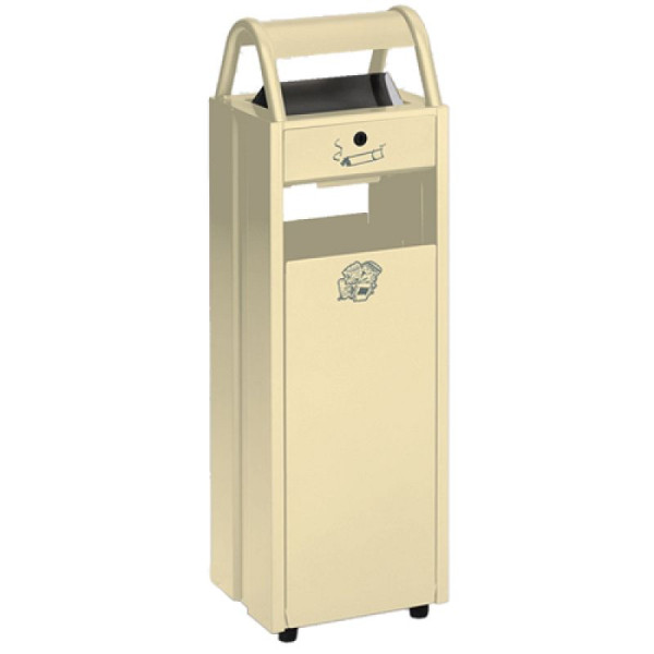 Stein HGS HGS combi-asbak -Cubo Cristiano-, antraciet/60 liter/480 mm, 16976
