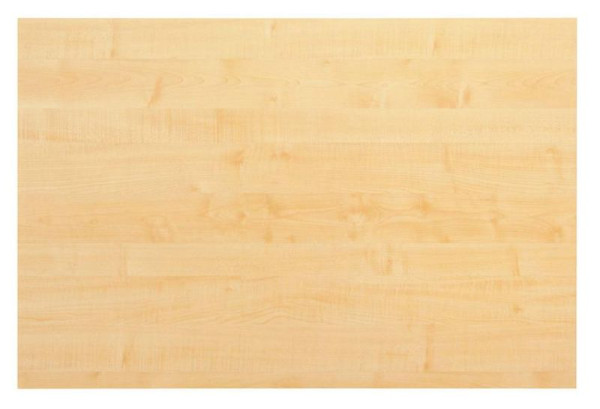 Hammerbacher tafelblad 120x80cm met systeemboring esdoorn, rechthoekige vorm, VKP12/3