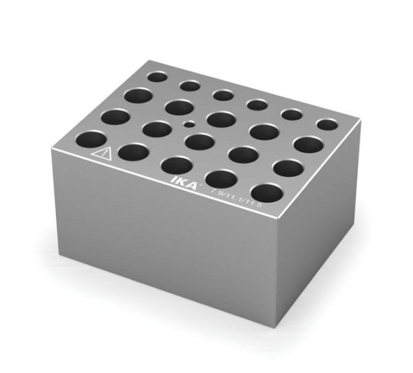 IKA enkel blok, combinatievat, 0,5/1,5/2 ml, DB 3.3, 0004468500