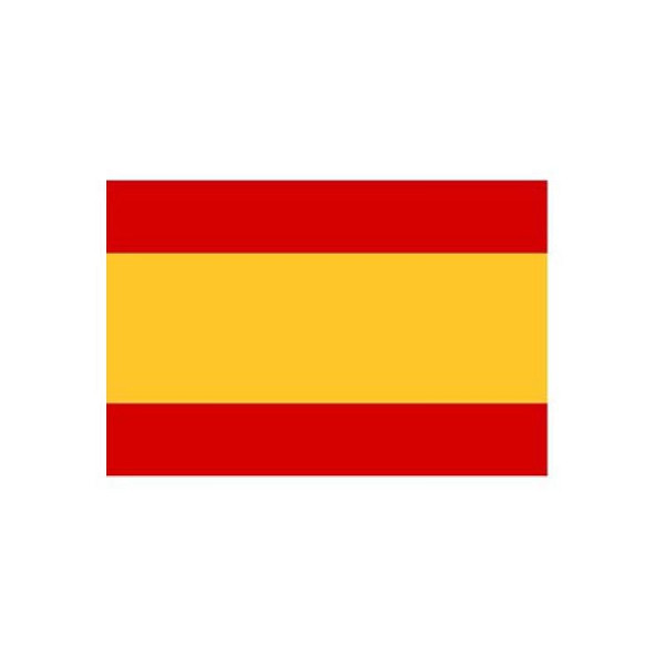 Stone HGS Spanje landenvlag (zonder wapen), 100 x 150 cm (liggend formaat), met touw en lus, FlagTop 160 g/m², voor vlaggenmasten 6 m, zonder ajourzoom, 27697