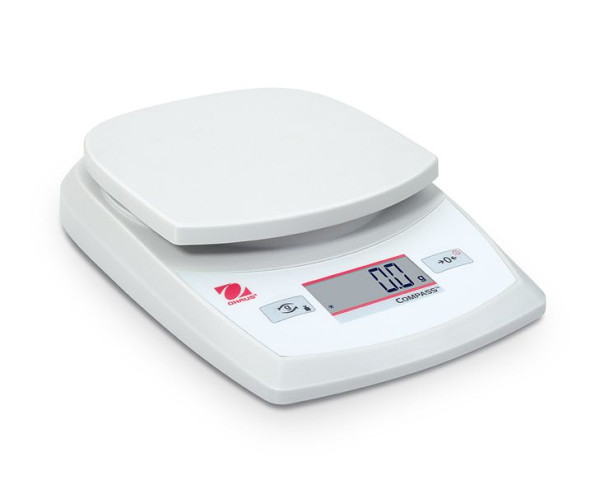OHAUS Draagbare weegschaal CR221 EU, weegvermogen 220 g, afleesbaarheid bij wegen 0,1 g, 30428213