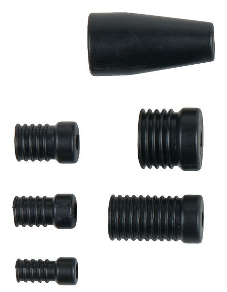 KS Tools adapterset, 6-delig, diameter 8-10-12-14-18mm en kegeladapter, 152.2062