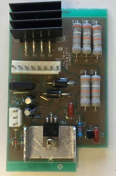 ELMAG AVR-controllerprint compleet, voor ES 5500/6000-modellen met AVR, 9503674